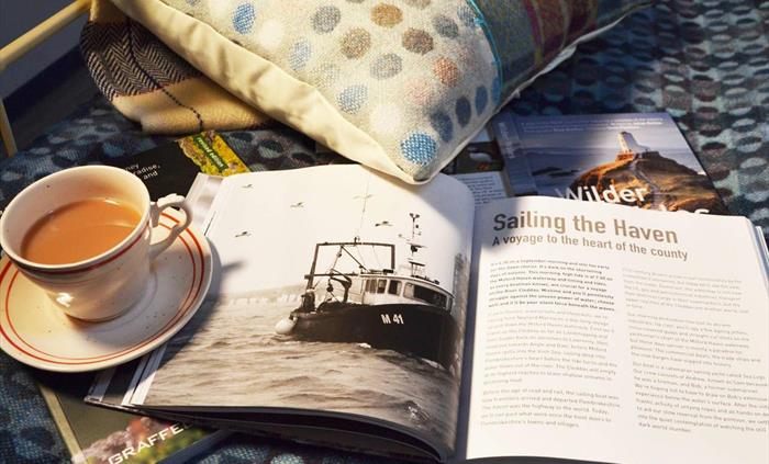 Stocked with books to help you plan your stay!